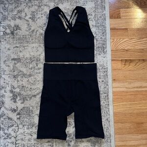 New Balance Black Activewear Set